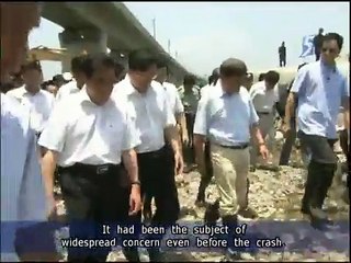 35 dead on the high-speed trains crash at China - 24Jul2011