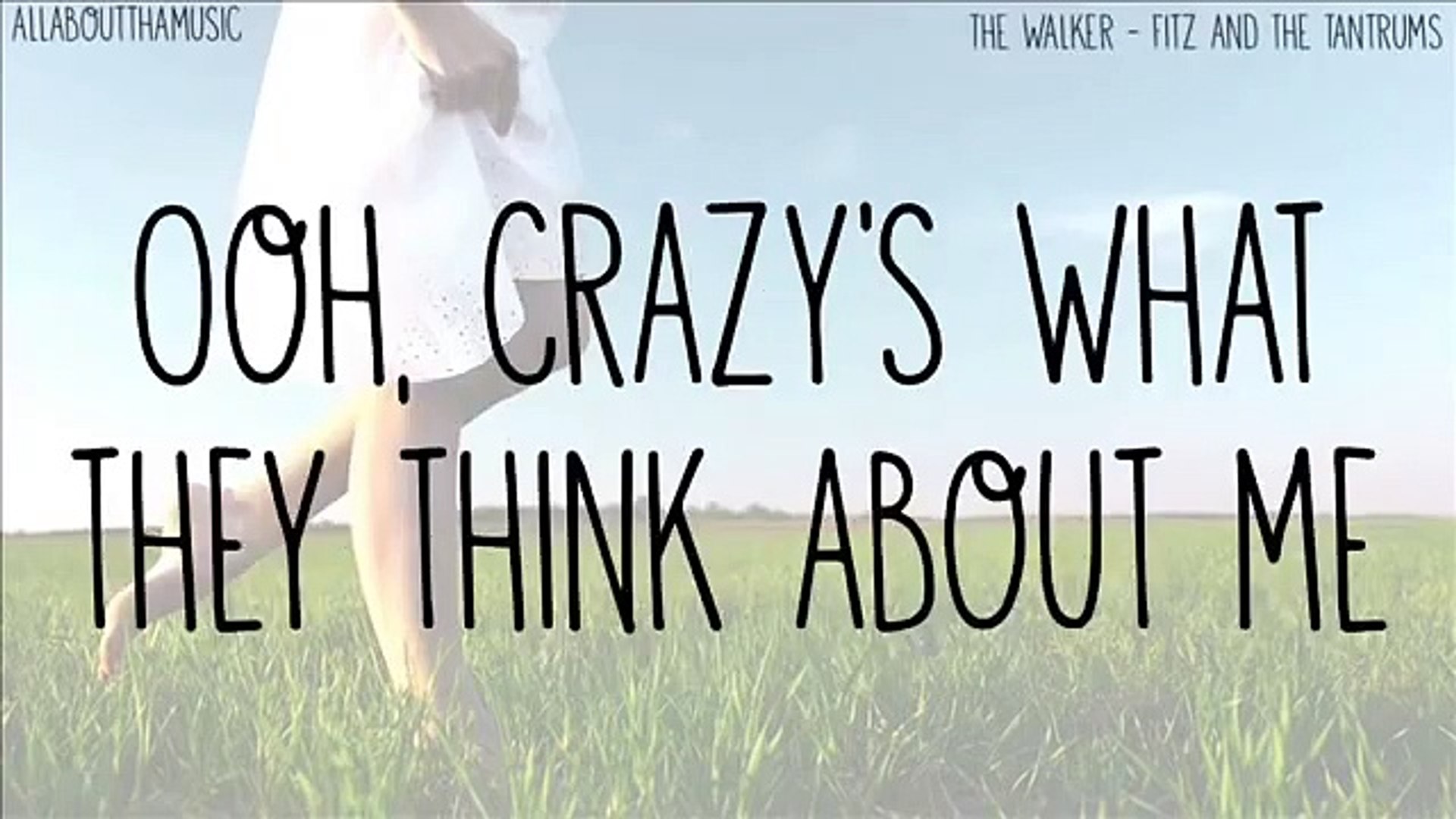 The walker fitz and the tantrums music video