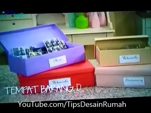 Membuat Tempat Barang Unik dari Kardus - Kreatif dari Barang Bekas