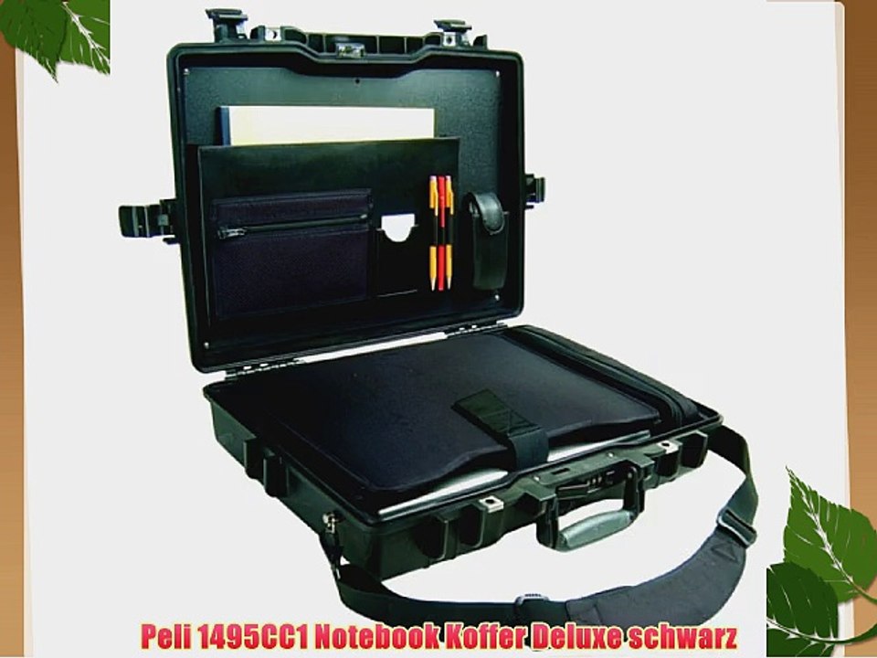 Peli 1495CC1 Notebook Koffer Deluxe schwarz