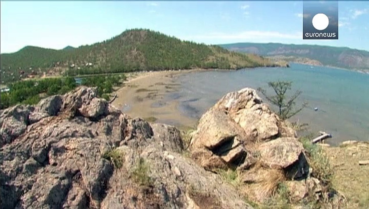 Algenplage im baikalsee