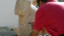 Laboratorio Experimental de Escultura del Museo Arqueologico de Porcuna (Jaén)