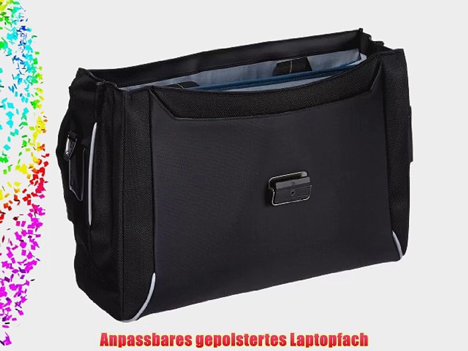 Samsonite Spectrolite Briefcase 2 Gussets 16 LaptopTasche Black