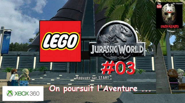 LEGO Jurassic World #03 - Jurassic Park - Xbox 360 - Fr