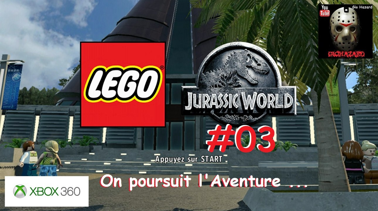 LEGO Jurassic World #03 - Jurassic Park - Xbox 360 - Fr
