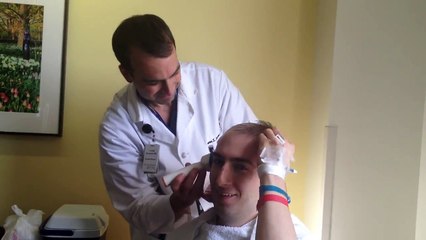 Surgery Head Shaving!