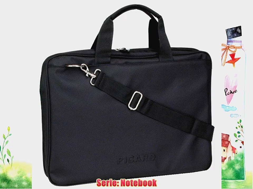 Picard Notebook Laptoptasche Leder 45 cm schwarz