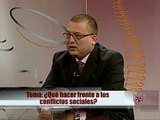 Conflictos sociales en el Perú - Entrevista a Miguel Santillana