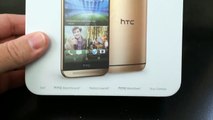 HTC ONE M8 GOLD Unboxing Video - In Stock at www.welectronics.com
