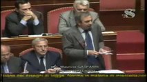 Gasparri in Senato: dichiarazione di voto al DDL Intercettazioni (10Giu2010)