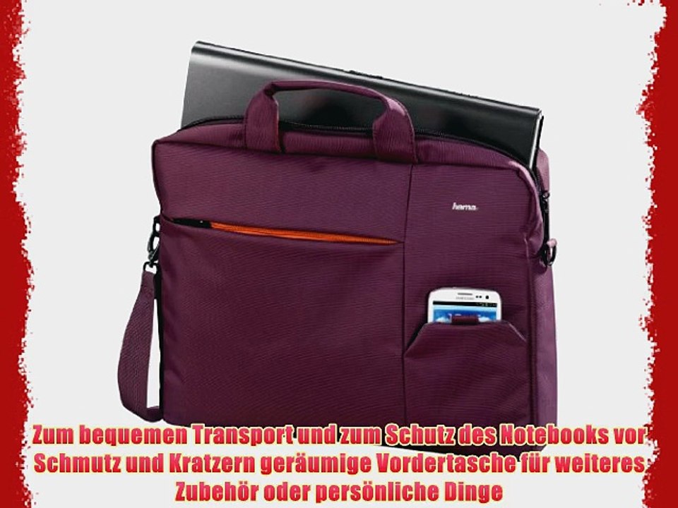 Hama Marseille Notebook-Tasche bis 40 cm (157 Zoll) lila