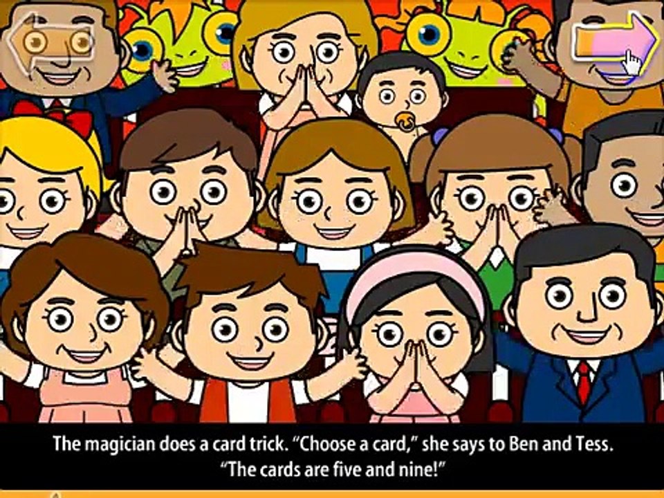 English For Children EFC with funny story spell magic show