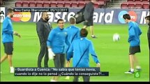 Guardiola hablando con Isaac Cuenca sobre su novia laSexta Deportes