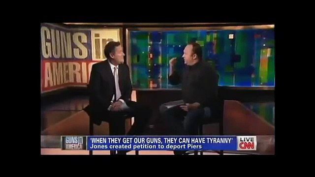 Alex Jones vs. Piers Morgan auf CNN