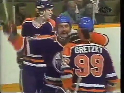 1980-NHL - Edmonton @ Toronto - Gretzky Scores 6 points