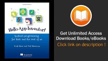 [Download PDF] Hello App Inventor Android programming for kids and the rest of us