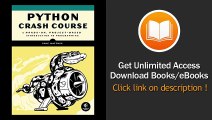 [Download PDF] Python Crash Course A Hands-On Project-Based Introduction to Programming