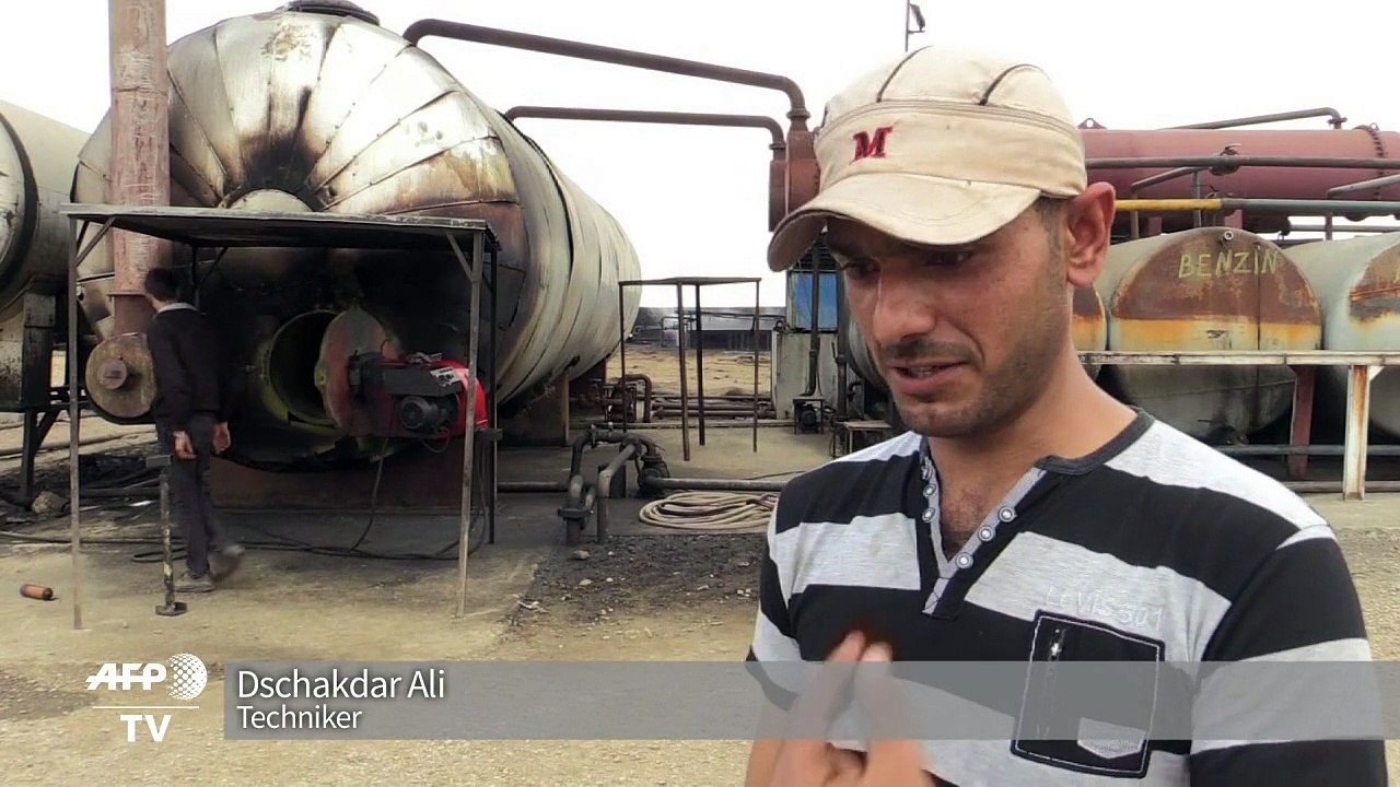 Syrische Kurden produzieren ihr eigenes Benzin