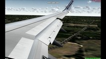 Ryanair 737-800 landing at Stockholm Skavsta [FS2004] REAL SOUNDS