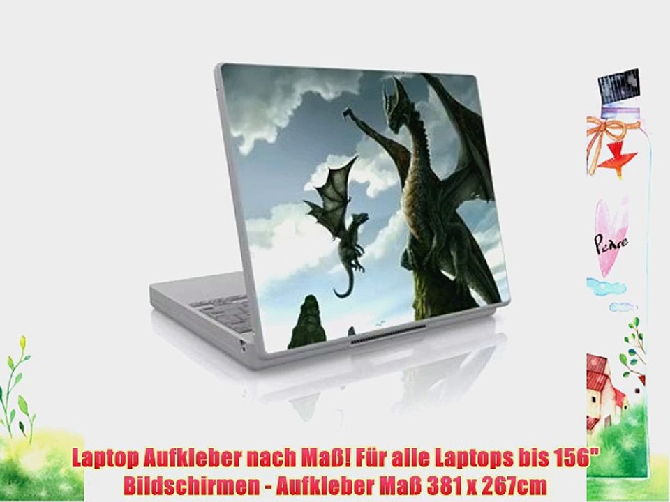 Notebook Skin Laptop Skin Netbook Design Aufkleber Premium Cover Schutzfolie f?r 10 bis 156