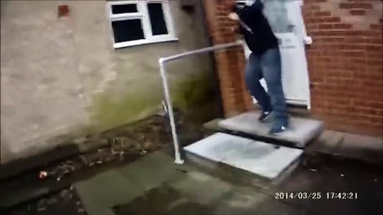 Dramatic Bodycam Footage Shows Knife Wielding Man Attack Police Officers