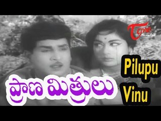 Prana Mithrulu Telugu Movie Songs | Pilupu Vinu Song | ANR,Jaggaiah