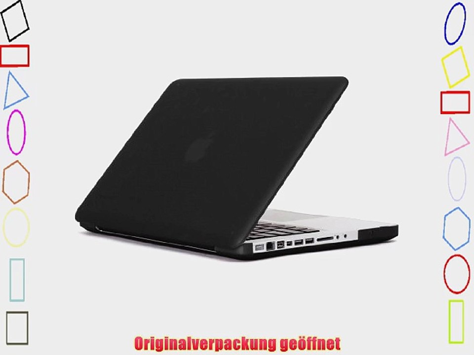 Speck SeeThru Satin Hartschalenkoffer f?r Apple MacBook bis33 cm (13 Zoll) Multitouch schwarz