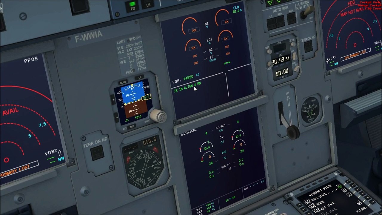 FSX - Aerosoft Airbus X: A320-21 Start-Up Tutorial *HD*