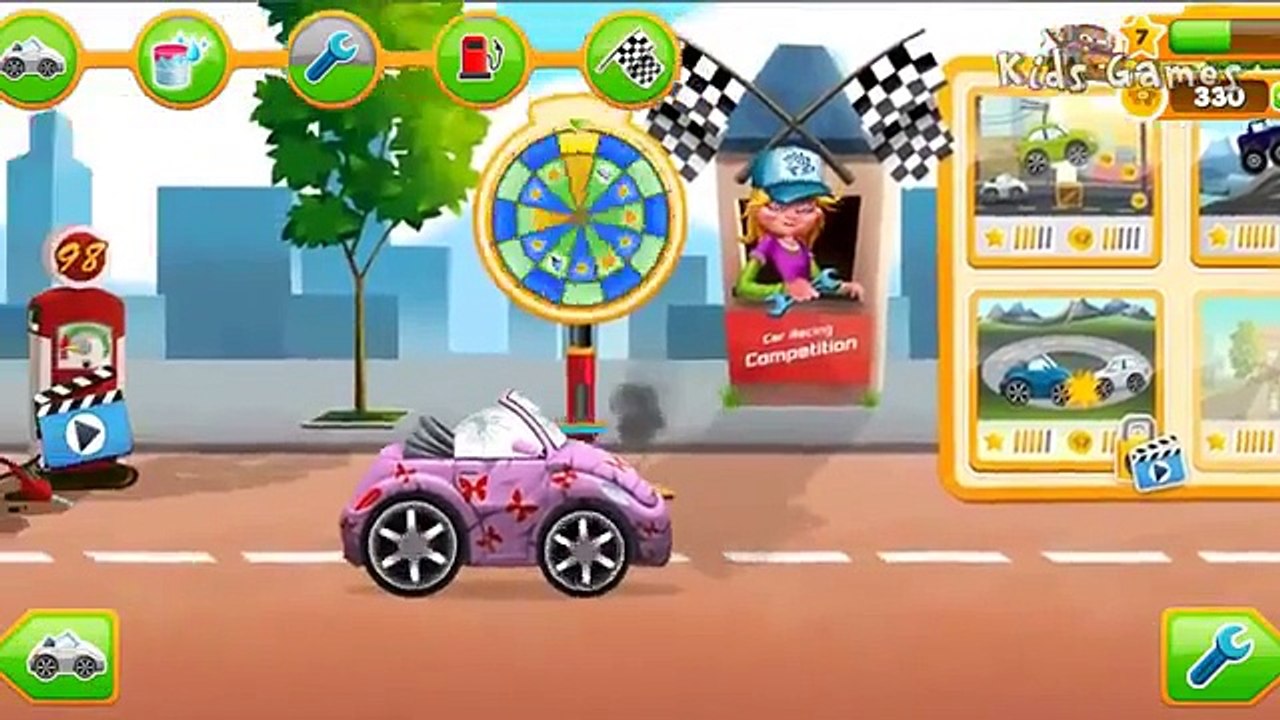 SPEED RACING  Cars for kids cartoons  build car  Game about cars