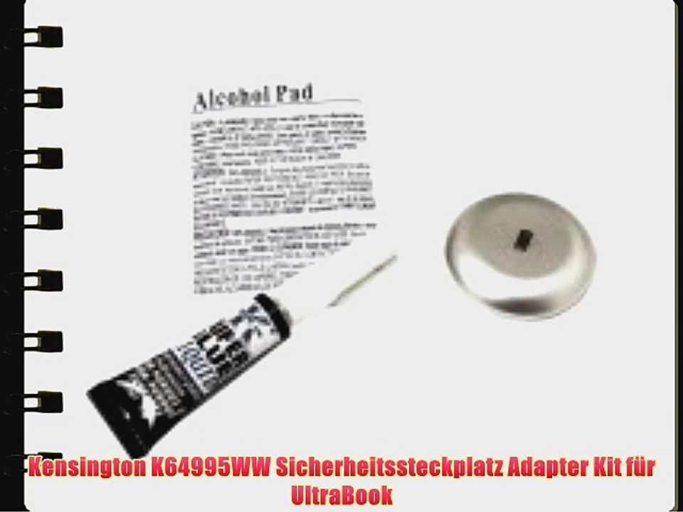 Kensington K64995WW Sicherheitssteckplatz Adapter Kit f?r UltraBook