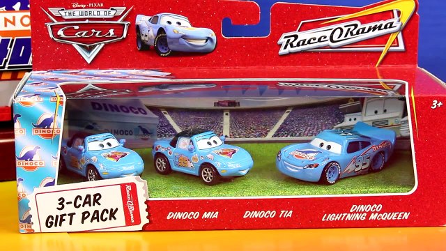 Disney Pixar Cars Lightning McQueen Dreams of Being Dinoco Car Chick Hicks Mack Hauler Carry Case