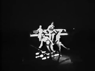 circus  women acrobatic group 1965