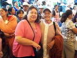 La familia festejando con el  Presidente Municipal de Sultepec Edo. Mex.