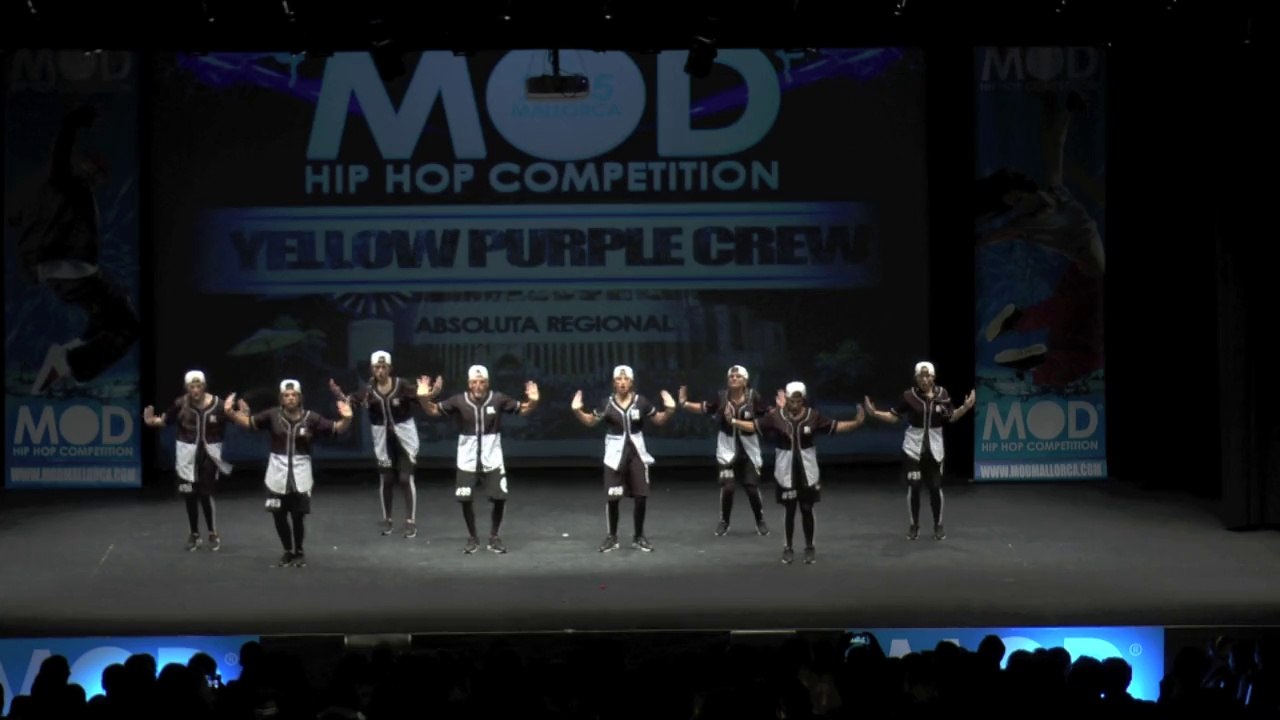 YELLOW PURPLE CREW absoluta regional MOD Mallorca 2015