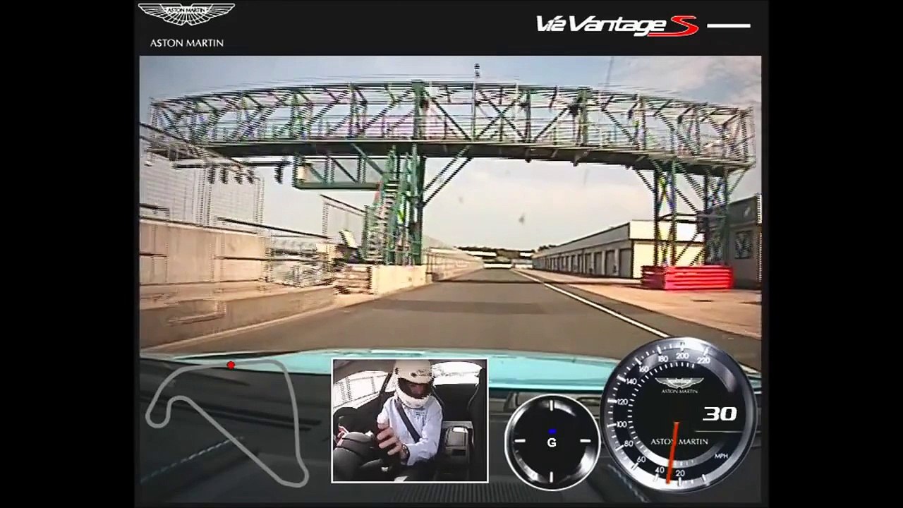 Record speed of Aston Martin in 2014
