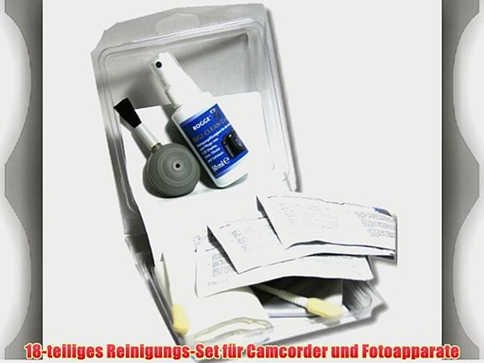 Rogge Digi-Clean Reinigungs-Set 18-tlg. (f?r LCD Display Linse Okular und Geh?use)
