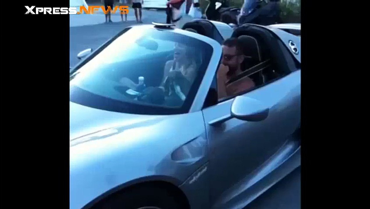 Crash d'une Porsche 918 Spyder à Saint-Tropez
