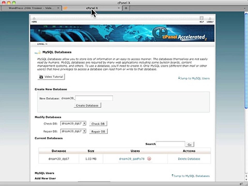 How To Create Database in Cpanel | Wordpress, Jhoomla, Drupal