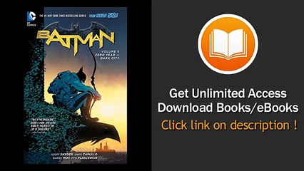 下载视频: Batman Vol  5 Zero Year   Dark City The New 52 Batman DC Comics Paperback PDF