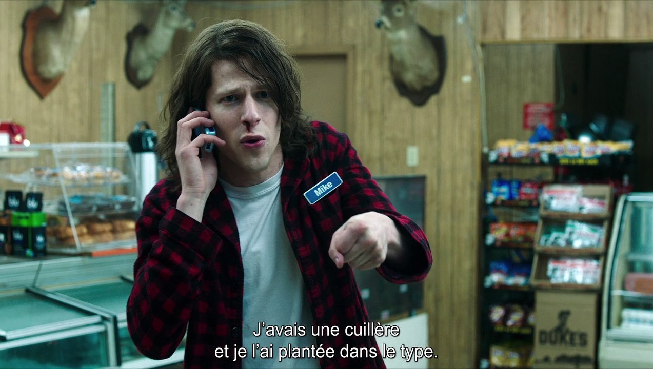 AMERICAN ULTRA Bande-annonce Extrait Je vais pisser dans mon froc VOST