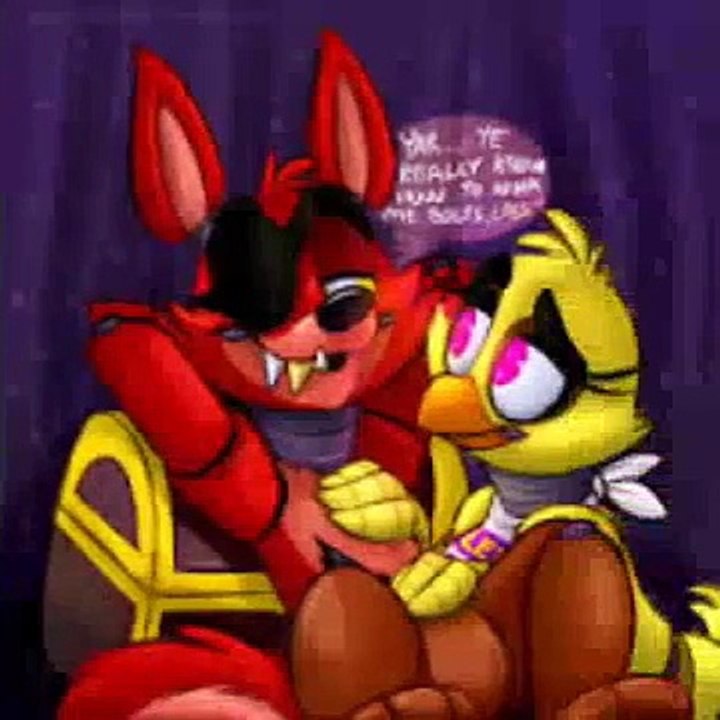 FNAF- Foxy x Chica and Foxy x Mangle