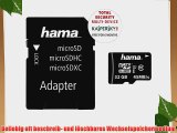 Hama Class 10 microSDHC 32GB Speicherkarte mit Adapter/Mobile (UHS-I 45Mbps)