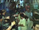 Imran Khan Zani beating PTI worker Lanat on Imran Khan