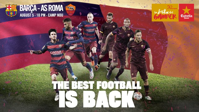 GAMPER FCB-ROMA