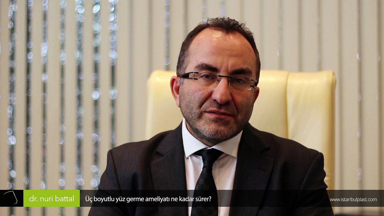 Üç boyutlu yüz germe ameliyatı ne kadar sürer? - Dr. Nuri Battal