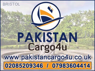 Bristol to Pakistan air & sea cargo, gifts, parcels, courier, low prices
