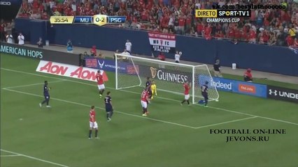 Manchester United vs PSG (0-2) All Goals Extended Highlights HD 30.07.2015