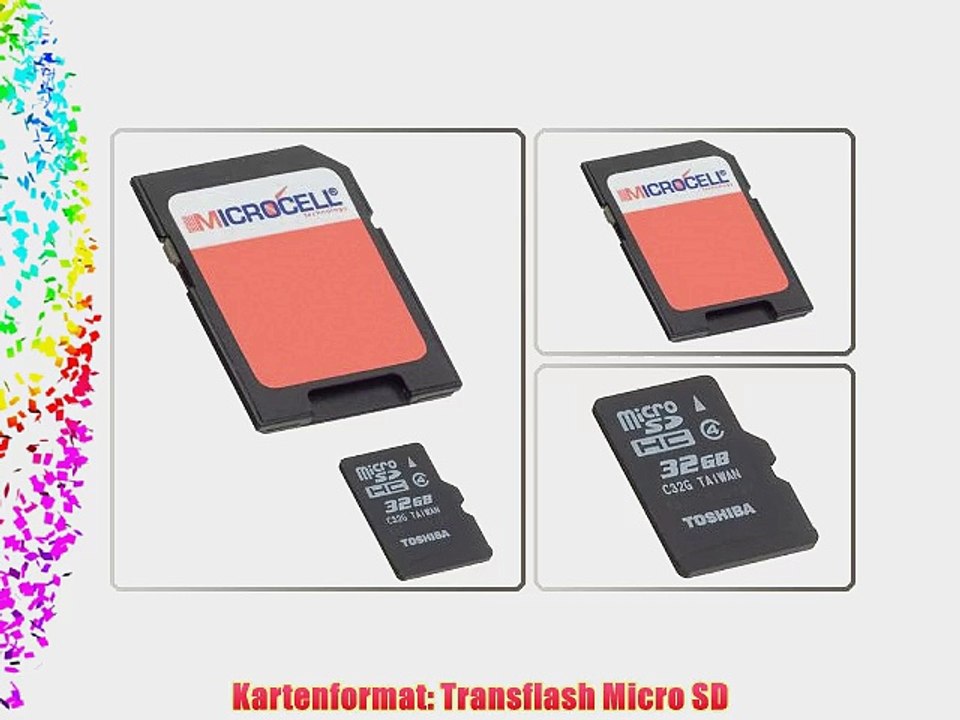 Microcell SD 32GB Speicherkarte / 32 gb micro sd karte f?r Huawei Ascend P7