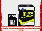 Neu Vida IT 32GB Micro SD SDHC Speicherkarte f?r Acer - Iconia Tab A700 - Iconia Tab A701 -