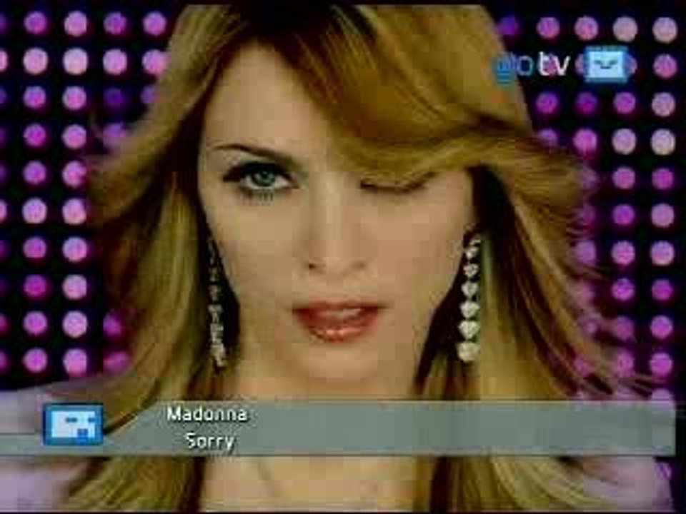 Madonna - Sorry - clip vidéo